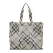 Stijlvolle Tassen Collectie Burberry , Gray , Dames