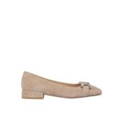 Versierde Ballerina Flats Alma EN Pena , Beige , Dames