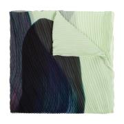 Geplooid Sjaal Issey Miyake , Green , Dames