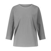 Elegant 3/4 Sleeve Shirt Raffaello Rossi , Gray , Dames