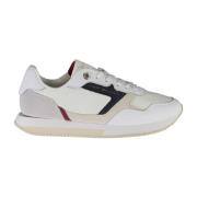 Witte Sneakers met Contrasterende Details Tommy Hilfiger , White , Dam...