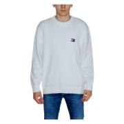 Wit Gebreid voor Mannen Tommy Hilfiger , White , Heren