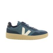 Blauwe Herensneakers V-90 Stijl Veja , Blue , Heren