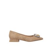 Kristal Teen Ballerina Flats Alma EN Pena , Brown , Dames