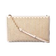 Pre-owned Leather shoulder-bags Christian Louboutin Pre-owned , White ...