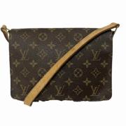 Pre-owned Canvas louis-vuitton-bags Louis Vuitton Vintage , Brown , Da...