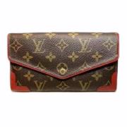 Pre-owned Canvas wallets Louis Vuitton Vintage , Brown , Dames