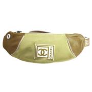 Pre-owned Canvas chanel-bags Chanel Vintage , Beige , Dames