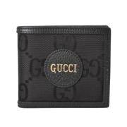 Pre-owned Leather wallets Gucci Vintage , Black , Heren