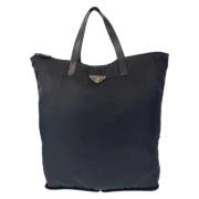 Pre-owned Canvas prada-bags Prada Vintage , Black , Dames