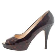 Pre-owned Leather heels Giuseppe Zanotti Pre-owned , Brown , Dames