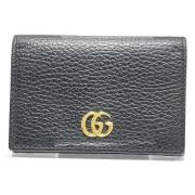 Pre-owned Leather wallets Gucci Vintage , Black , Dames