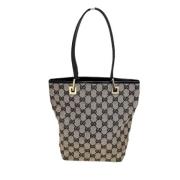 Pre-owned Canvas gucci-bags Gucci Vintage , Brown , Dames