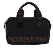 Pre-owned Canvas handbags Fendi Vintage , Black , Dames