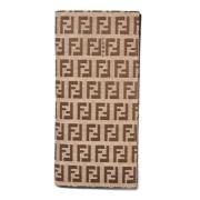 Pre-owned Canvas wallets Fendi Vintage , Brown , Heren