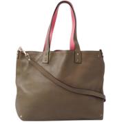 Pre-owned Leather handbags Valentino Vintage , Beige , Dames