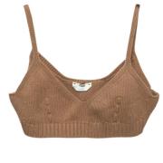 Pre-owned Knit tops Fendi Vintage , Brown , Dames