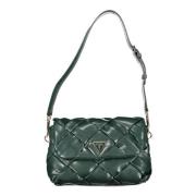 Groene Schoudertas met Contrastdetails Guess , Green , Dames