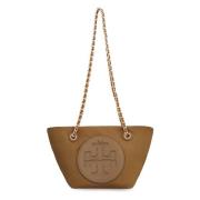 Kleine Nylon Messenger Tas Tory Burch , Brown , Dames