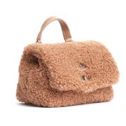 Cuoio Handtas Postina Baby Dolly Zanellato , Beige , Dames