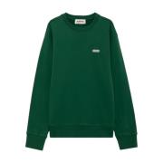 Groene Jersey Sweatshirt met Logodetail Autry , Green , Heren