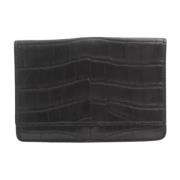 Pre-owned Leather wallets Bottega Veneta Vintage , Black , Heren