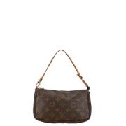 Pre-owned Canvas louis-vuitton-bags Louis Vuitton Vintage , Brown , Da...