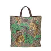 Pre-owned Canvas totes Gucci Vintage , Multicolor , Dames