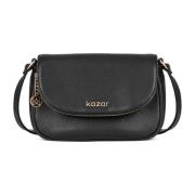 Dames zwarte tas Kazar , Black , Dames