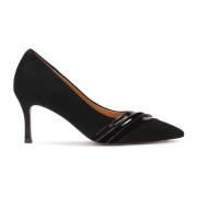 Chic pumps in zwarte kleur Kazar , Black , Dames