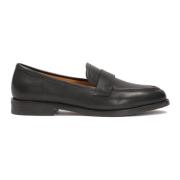 Zwarte loafers in minimalistische stijl Kazar , Black , Dames