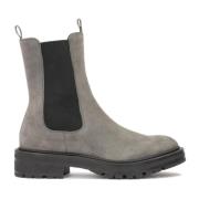 Suede chelsea laarzen Kazar , Gray , Dames