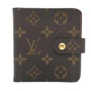 Pre-owned Canvas wallets Louis Vuitton Vintage , Brown , Dames