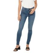 Hoge Skinny Denim Jeans Jacqueline de Yong , Blue , Dames