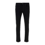 Stretch Denim Rock Jeans PT Torino , Black , Heren