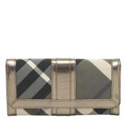 Pre-owned Nylon wallets Burberry Vintage , Gray , Dames