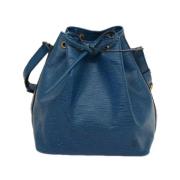 Pre-owned Leather louis-vuitton-bags Louis Vuitton Vintage , Blue , Da...