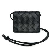 Pre-owned Leather shoulder-bags Bottega Veneta Vintage , Black , Dames