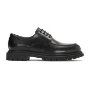 Heren klassieke stijl leren Derby schoenen Kazar , Black , Heren