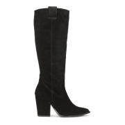 Suede cowboy laarzen Kazar , Black , Dames