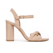 Dames beige sandalen Kazar , Beige , Dames