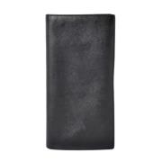 Pre-owned Leather wallets Prada Vintage , Black , Heren