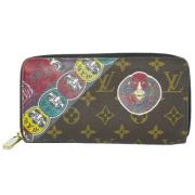 Pre-owned Canvas wallets Louis Vuitton Vintage , Brown , Dames