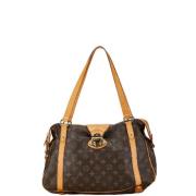 Pre-owned Canvas louis-vuitton-bags Louis Vuitton Vintage , Brown , Da...