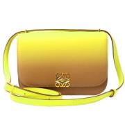 Pre-owned Leather shoulder-bags Loewe Pre-owned , Yellow , Dames