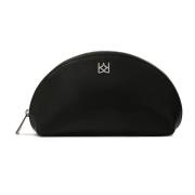 Zwarte monogram toilettas van Kazar Kazar , Black , Dames