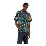 Bloemenprint Camp Shirt Engineered Garments , Multicolor , Heren