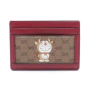 Pre-owned Canvas wallets Gucci Vintage , Brown , Dames