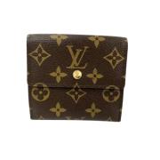 Pre-owned Canvas wallets Louis Vuitton Vintage , Brown , Dames