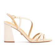 Dames beige sandalen Kazar , Beige , Dames